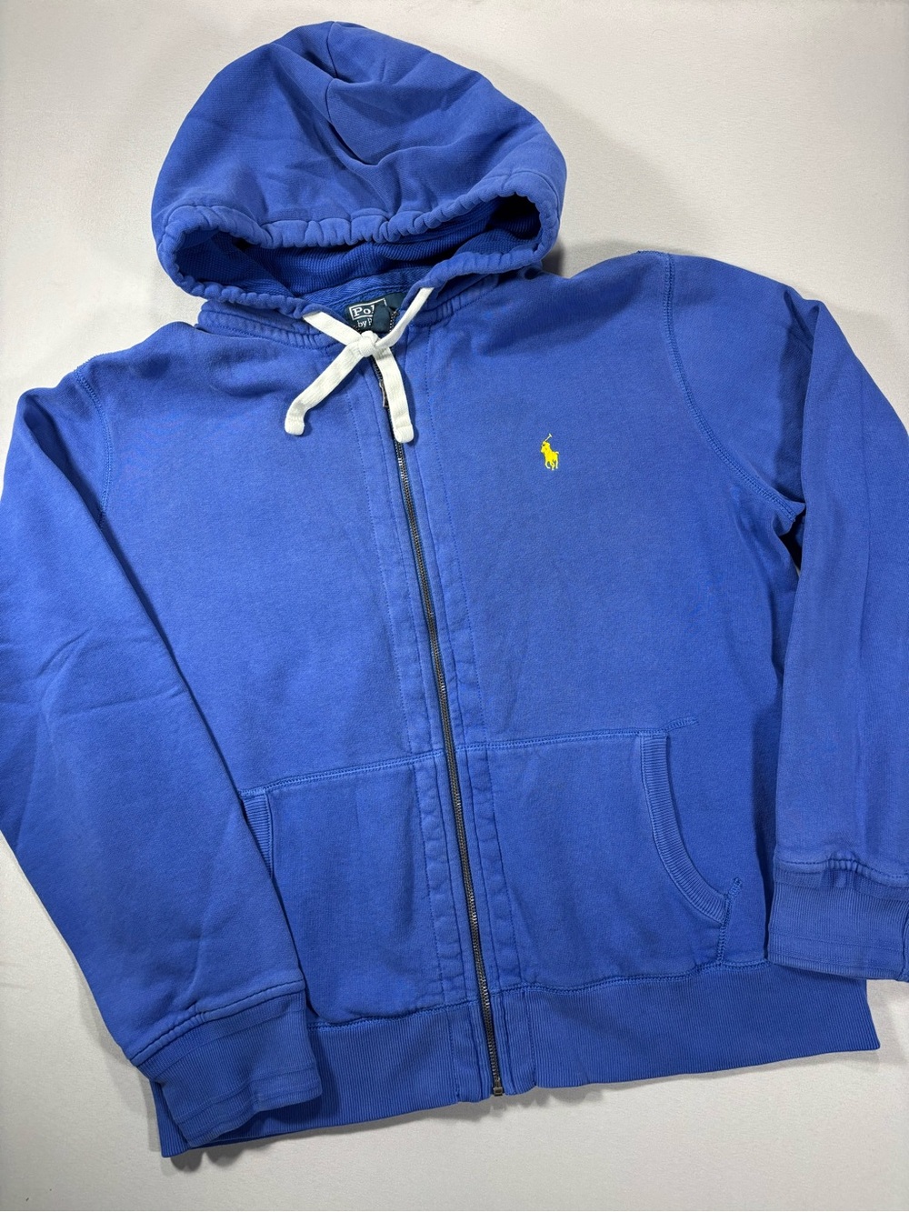 Polo Ralph Lauren Blue Zip-Up Hoodie Jacket